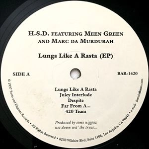 H.S.D. / LUNGS LIKE A RASTA EP