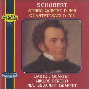 BARTOK QUARTET / SCHUBERT:STRING QUINTET/QUARTETTSATZ