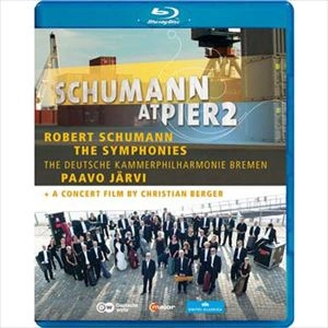 PAAVO JARVI / パーヴォ・ヤルヴィ / SCHUMANN AT PIER 2 - SYMPHONIES & DOCUMENTARY (BD)