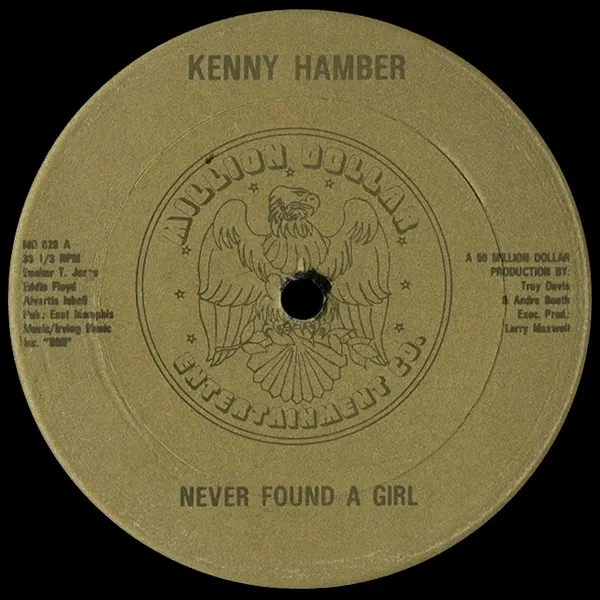 KENNY HAMBER / ケニー・ハンバー / NEVER FOUND A GIRL