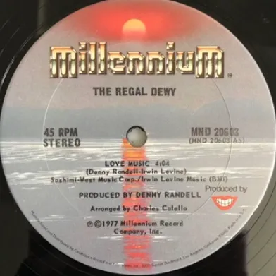 REGAL DEWY / LOVE MUSIC