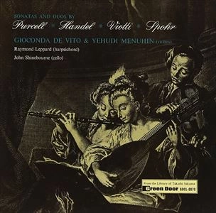 GIOCONDA DE VITO / ジョコンダ・デ・ヴィート / デ･ヴィート＆メニューインのソナタと二重奏曲