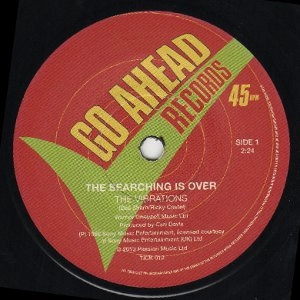 VIBRATIONS / ヴァイブレーションズ / SEARCHING IS OVER + ALWAYS HAD YOUR WAY