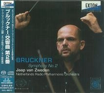 JAAP VAN ZWEDEN / ヤープ・ヴァン・ズヴェーデン / ブルックナー：交響曲２番