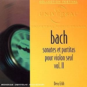 DEVY ERLIH / ドゥヴィ・エルリー / BACH: SONATES ET PARTITAS POUR VIOLON SEUL 2