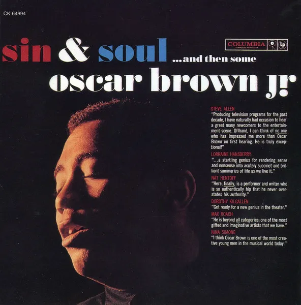 OSCAR BROWN JR / SIN & SOUL