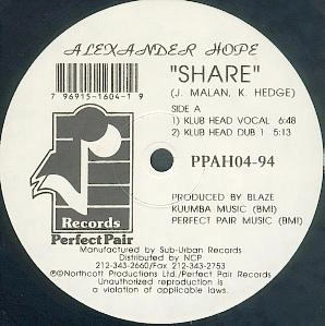 ALEXANDER HOPE / SHARE