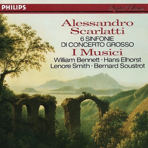 I MUSICI / イ・ムジチ合奏団 / A.SCARLATT:6 SINFONIE DI CONCERTO GROSSO