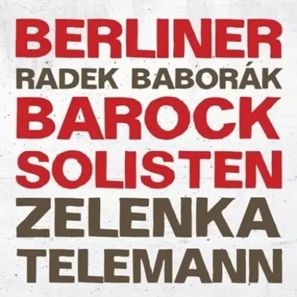 RADEK BABORAK / ラデク・バボラーク / ZELENKA:CAPRICCIO/TELEMANN:HORN CONCERTO