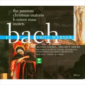 FRITZ WERNER / フリッツ・ヴェルナー / BACH: PASSIONS; CHRISTMAS ORATORIO; B MINOR MASS; MOTETS?