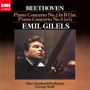 EMIL GILELS / エミール・ギレリス / ベートーヴェン:ピアノ協奏曲第2番&第4番 / BEETHOVEN: PIANO CONCERTOS NO.2 & 4