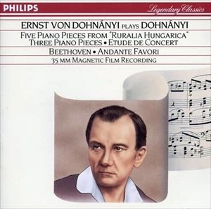 ERNST VON (ERNO) DOHNANYI / エルンスト・フォン(エルネ)・ドホナーニ / ドホナーニ: ハンガリー牧歌より5つの小品