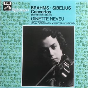 GINETTE NEVEU / ジネット・ヌヴー / BRAHMS / SIBELIUS: CONCERTOS POUR VIOLON ET ORCHESTRE