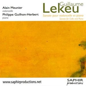 ALAIN MEUNIER / アラン・ムニエ / ルクー: チェロとピアノのためのソナタ