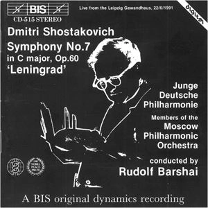 RUDOLF BARSHAI  / ルドルフ・バルシャイ / SHOSTAKOVICH: SYMPHONY NO.7 IN C MAJOR, OP.60 'LENINGRAD'