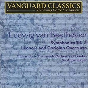 ADRIAN BOULT / エイドリアン・ボールト / BEETHOVEN:SYMPHONIES3&5/ETC(2CD)