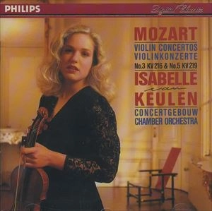 ISABELLE VAN KEULEN / イザベル・ファン・クーレン / モーツァルト：ヴァイオリン協奏曲3&5番