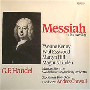 ANDERS OHRWALL  / アンデシュ・エーヴァル / HANDEL: MESSIAH