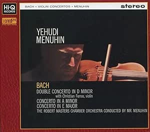 YEHUDI MENUHIN / ユーディ・メニューイン / BACH:DOUBLE CONCERTO(XRCD24)