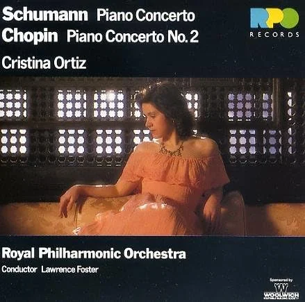 CRISTINA ORTIZ / クリスティーナ・オルティス / SCHUMANN&CHOPIN:PIANO CONCERTOS