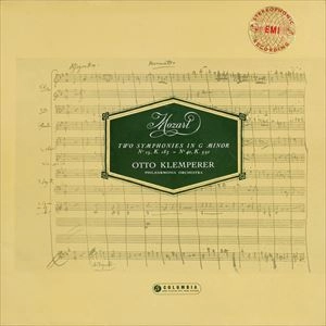 OTTO KLEMPERER / オットー・クレンペラー / MOZART:SYMPHONY NO.25 & 40