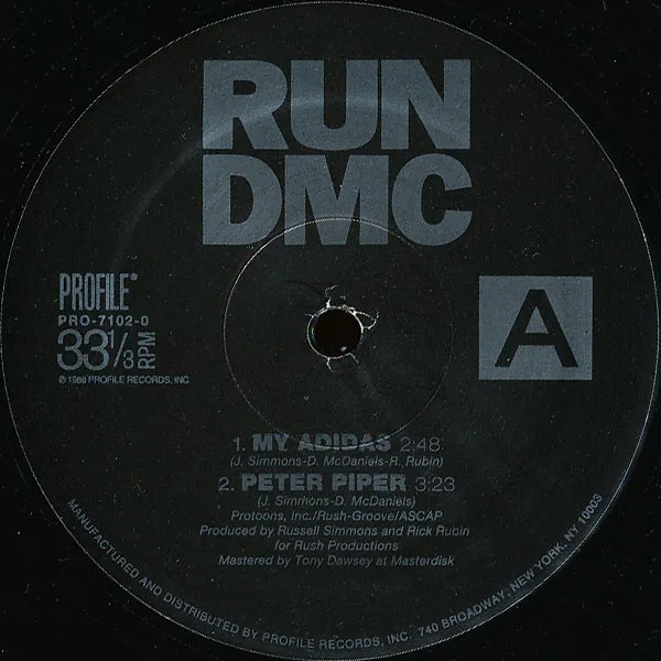 RUN DMC / MY ADIDAS