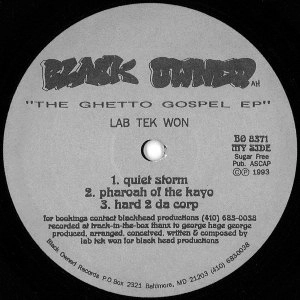 LABTEKWON / GHETTO GOSPEL EP