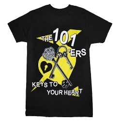 101ERS / ワンオーワンナーズ / M/T-SHIRTS/BLACK/KEYS TO YOUR HEART