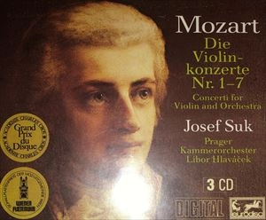 JOSEF SUK / ヨゼフ・スーク / MOZART: DIE VIOLIN-KONZERTE NR.1-7
