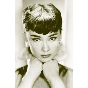 AUDREY HEPBURN / オードリー・ヘプバーン / SEPIA