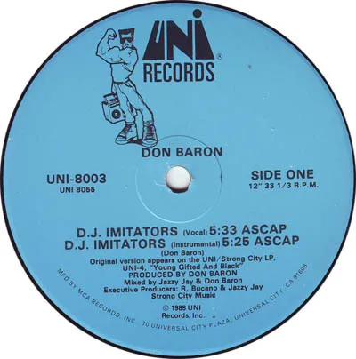 DON BARON / DJ IMITATORS
