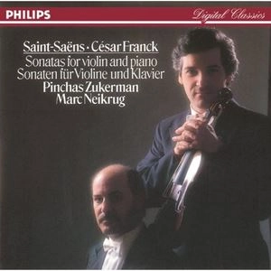 PINCHAS ZUKERMAN / ピンカス・ズーカーマン / SAINT-SAENS / FRANCK: VIOLIN SONATAS