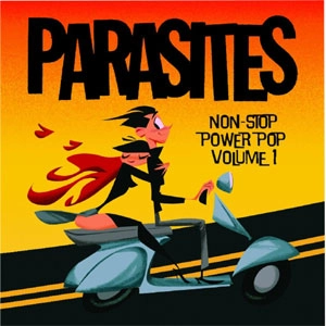 PARASITES / パラサイツ / NON-STOP POWER POP VOLUME 1 WHITE/BLUE/BLACK SWIRLED COLOR VINYL