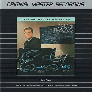EMIL GILELS / エミール・ギレリス / SCHUMANN: NACHTSTUCKE / SCHUBERT: MOMENTS MUSICAUX