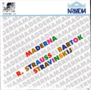 BRUNO MADERNA / ブルーノ・マデルナ / STRAVINSKY:LE CHANT DU ROSSIGNOL
