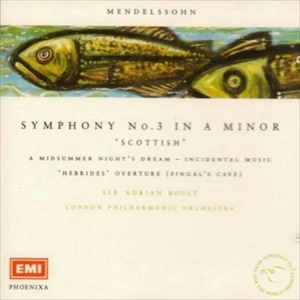 ADRIAN BOULT / エイドリアン・ボールト / MENDELSSOHN: SYMPHONY NO.3 / FINGALS CAVE