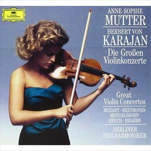 ANNE-SOPHIE MUTTER / アンネ=ゾフィー・ムター / GREAT VIOLIN CONCERTOS