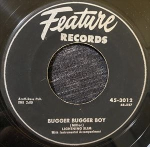 LIGHTNING SLIM / BUGGER BUGGER BOY