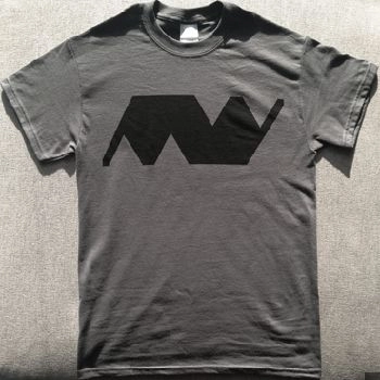 MINIMAL WAVE T-SHIRTS / MINIMAL WAVE T-SHIRT (CHARCOAL GREY) S