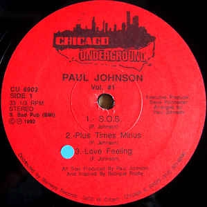 PAUL JOHNSON (CHICAGO) / ポール・ジョンソン / VOL. #1 (ORIGINAL)
