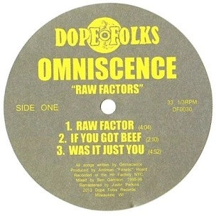 OMNISCENCE / RAW FACTORS EP