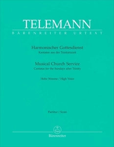 GEORG PHILIPP TELEMANN / ゲオルク・フィリップ・テレマン / TELEMANN: HARMONISCHER GOTTESDIENST