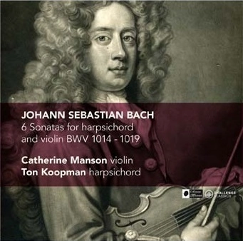 CATHERINE MANSON / キャサリン・マンソン / BACH:6 SONATAS FOR HARPSICHORD&VIOLIN