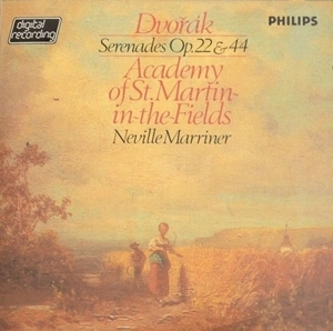 NEVILLE MARRINER / ネヴィル・マリナー / DVORAK: SERENADES OP.22 & 44