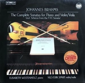 NILS-ERIK SPARF / ニルス=エリク・スパーフ / BRAHMS: COMPLETE SONATAS FOR PIANO AND VIOLIN / VIOLA