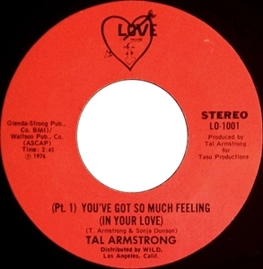 TAL ARMSTRONG / タル・アームストロング / YOU'VE GOT SO MUCH FEELING (IN YOUR LOVE)