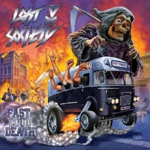 LOST SOCIETY / ロスト・ソサイエティ / FAST LOUD DEATH<LP>