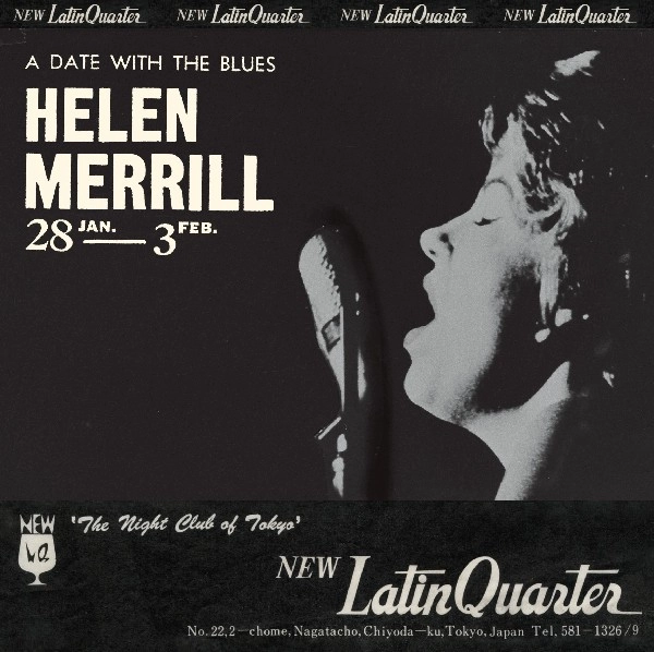 HELEN MERRILL / ヘレン・メリル / ライブ･アット･ニューラテンクォーター