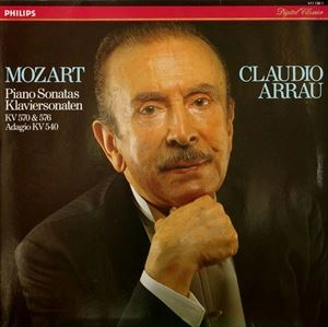 CLAUDIO ARRAU / クラウディオ・アラウ / MOZART: PIANO SONATA K.570 & 576