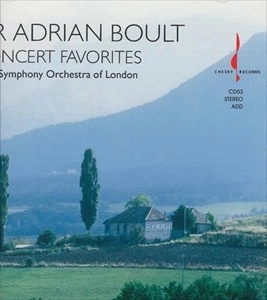 ADRIAN BOULT / 威風堂々～コンサート･フェイヴァリッツ